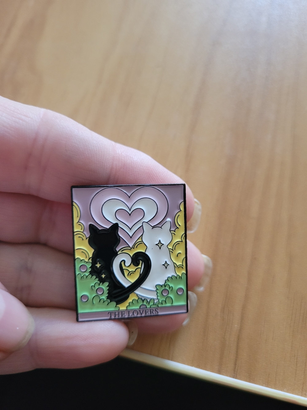 👻BUY 1 GET 1 FREE👻Cat Lovers Enamel Pin - Pink, Black & White